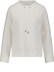 Gerry Weber Bluza w kolorze kremowym rozmiar: 40. Brązowe bluzy Gerry Weber, bez wzorów, bez kaptura. Za 140.86 zł.