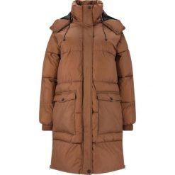 Parka dla kobiet Whistler Amatos. Brązowe parki Whistler, z puchu, bez kaptura. Za 354.50 zł.