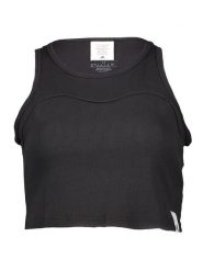Adidas Top w kolorze czarnym rozmiar: L. Czarne topy Adidas, l, bez wzorów, bez kołnierzyka, bez ramiączek. Za 118.95 zł.