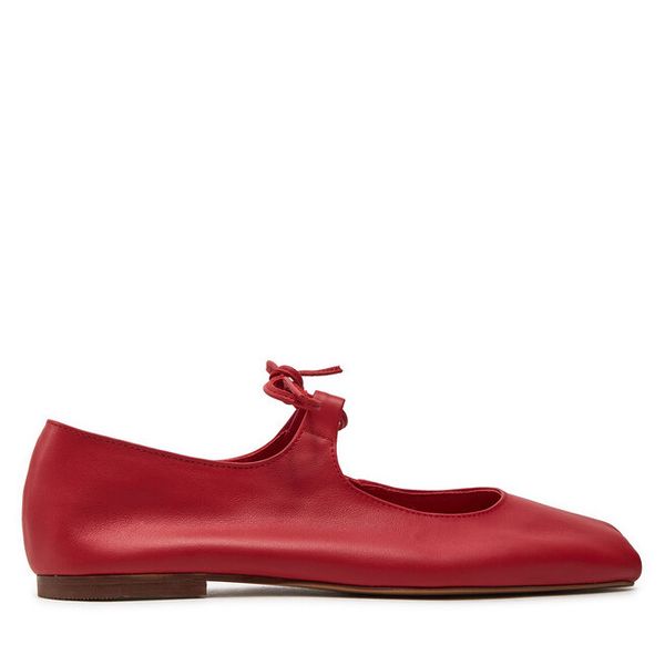 Baleriny Balagan. Czerwone baleriny BALAGAN, bez wzorów, bez obcasa. Za 569.99 zł.