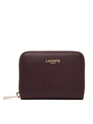 Lacoste Portfel NF5225PH Pomarańczowy. Brązowe portfele Lacoste, bez wzorów, ze skóry. Za 484.99 zł.