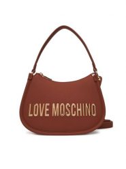 LOVE MOSCHINO Torebka JC4027PP1NKD0312 Brązowy. Brązowe torebki klasyczne Love Moschino, bez wzorów, ze skóry, bez dodatków. Za 949.99 zł.