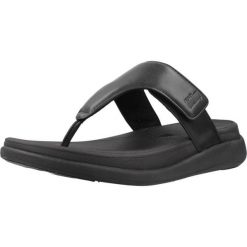 Sandały FITFLOP MODE GO ADJUSTABLE FLATFORM Czarny. Czarne sandały Flip Flop, bez wzorów, z syntetyku, bez obcasa, bez zapięcia. Za 311.99 zł.