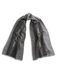 LAUREN RALPH LAUREN Szalik 454P23540002 Szary ciemny. Szare szaliki Lauren Ralph Lauren, bez wzorów. Za 549.99 zł.