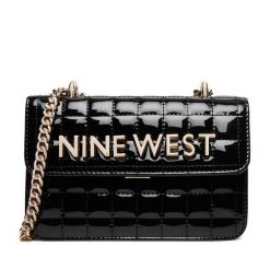 Torebka Nine West. Czarne torebki klasyczne Nine West, bez wzorów, bez dodatków. Za 279.99 zł.