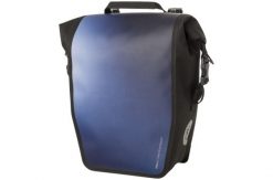 Torba rowerowa pojedyncza wodoszczelna niebieska Shelter. Niebieskie torby na ramię AGU, bez wzorów, z materiału, na ramię, bez dodatków. Za 229.99 zł.
