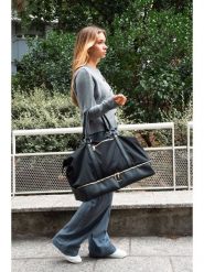 Victor & Hugo Paris Skórzana torba podróżna "Andia" w kolorze czarnym - 50 x 35 x 25 cm rozmiar: onesize. Czarne torby na ramię Victor & Hugo Paris, bez wzorów, z materiału, przez ramię. Za 405.61 zł.