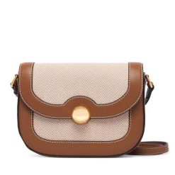 Torebka Furla. Brązowe listonoszki Furla, bez wzorów, bez dodatków. Za 1,479.00 zł.