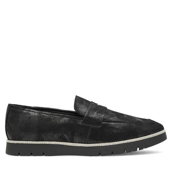 Lordsy Lasocki. Czarne lordsy Lasocki, bez wzorów, bez obcasa, bez zapięcia. Za 199.99 zł.