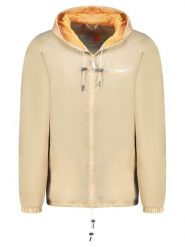 Geographical Norway Kurtka przejściowa "Boat" w kolorze beżowym rozmiar: XL. Brązowe kurtki Geographical Norway, xl, z aplikacjami, bez kaptura. Za 81.95 zł.