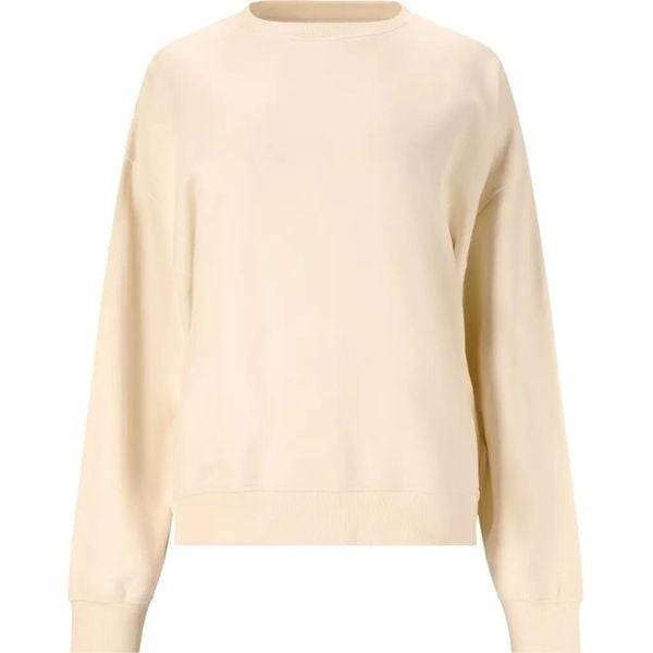Bluza damska Athlecia Cabell. Brązowe bluzy Athlecia, bez wzorów, z bawełny, bez kaptura. Za 193.50 zł.