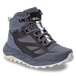 Trekkingi Jack Wolfskin. Szare obuwie sportowe Jack Wolfskin, trekkingowe. Za 879.99 zł.