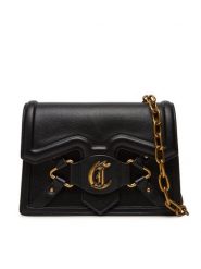 Just Cavalli Torebka 78RA4BL3 ZSB22 Czarny. Czarne torebki klasyczne Just Cavalli, bez wzorów, ze skóry, bez dodatków. Za 539.99 zł.