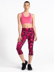 Dare 2b Legginsy sportowe "Influential" w kolorze różowym rozmiar: 38. Różowe legginsy Dare 2b, bez wzorów, z materiału. Za 88.02 zł.