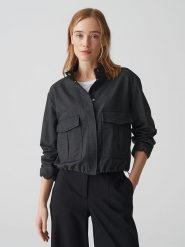 OPUS Kurtka przejściowa w kolorze czarnym rozmiar: 42. Czarne kurtki Opus, bez wzorów, bez kaptura. Za 143.99 zł.