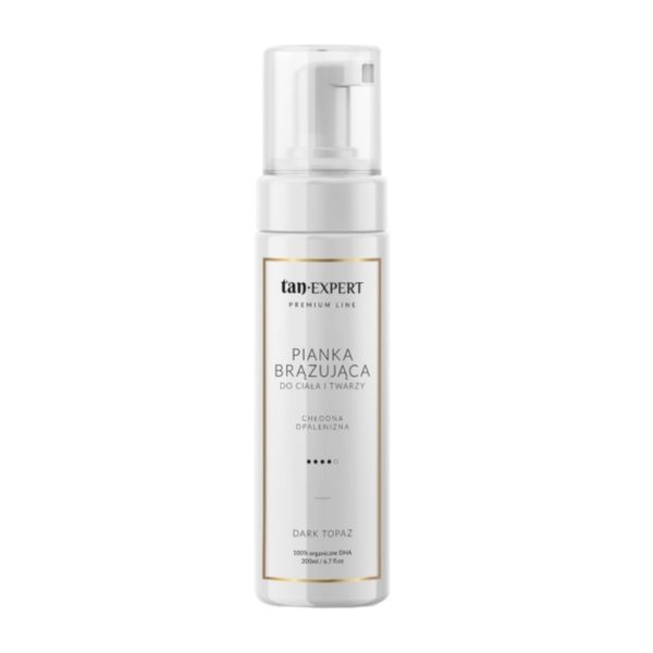 TanExpert Dark Topaz nawilżająca pianka samoopalająca Samoopalacze 200 ml. Kremy do opalania TanExpert. Za 168.99 zł.