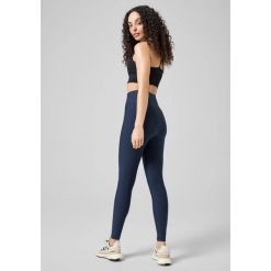 Legginsy Fitness Damskie Casall Graphic Z Wysokim Stanem. Niebieskie legginsy Casall, bez wzorów, z podwyższonym stanem. Za 369.99 zł.