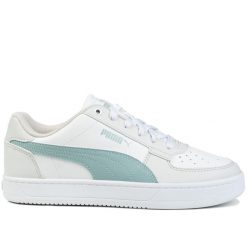 Buty damskie sportowe do chodzenia Puma CAVEN 2.0 JR. Białe obuwie sportowe Puma, bez zapięcia, trekkingowe. W wyprzedaży za 159.00 zł.