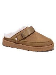 C'M Kapcie w kolorze jasnobrązowym rozmiar: 41. Brązowe obuwie domowe C'M, bez wzorów, bez zapięcia. Za 100.99 zł.