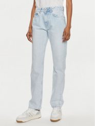 Pepe Jeans Jeansy PL204592 Niebieski Straight Fit. Niebieskie jeansy Pepe Jeans, bez wzorów. Za 249.99 zł.