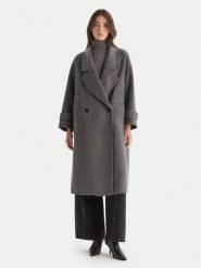 ViCOLO Płaszcz wełniany TF0050 Szary Regular Fit. Szare płaszcze ViCOLO, na zimę, s, bez wzorów, z syntetyku, bez kaptura. Za 1,079.00 zł.