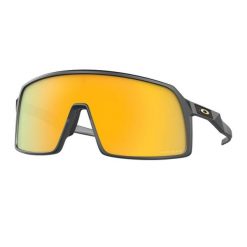 Okulary przeciwsłoneczne szklane Oakley Sutro Prizm 24k. Czarne okulary przeciwsłoneczne Oakley, bez wzorów, sportowe. Za 674.20 zł.