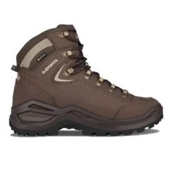 Buty trekkingowe damskie Lowa Renegade Evo Mid Gtx. Brązowe trekkingi Lowa, z materiału, za kostkę. Za 1,119.00 zł.