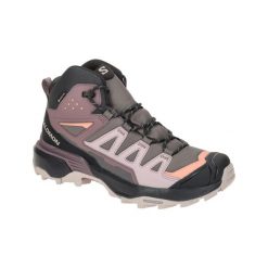 Buty trekkingowe damskie Salomon X Ultra Mid 360 Gtx Gore-tex. Szare trekkingi Salomon, z gore-texu, za kostkę, do biegania. Za 742.00 zł.