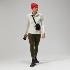 Bluza polarowa damska Berghaus Prism 2.0 Micro. Białe bluzy sportowe Berghaus, bez wzorów, z polaru, bez kaptura. Za 199.99 zł.