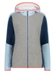 CMP Kurtka funkcyjna w kolorze błękitno-szarym rozmiar: 46. Niebieskie kurtki sportowe CMP, bez wzorów, z materiału, bez kaptura, outdoorowe. Za 232.23 zł.