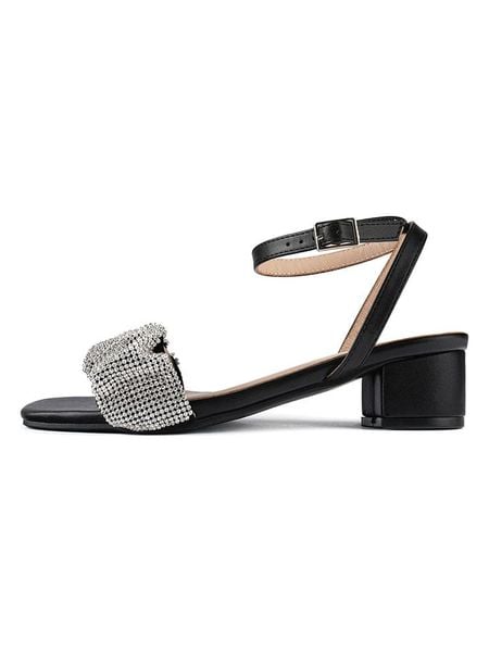 Loft37 Sandały "Spring Break" w kolorze czarnym rozmiar: 40. Czarne sandały loft37, bez wzorów, z otwartym noskiem, bez obcasa, na koturnie, bez zapięcia. Za 292.95 zł.