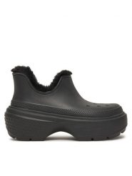 Crocs Śniegowce Stomp Lined Shorty Boot 210673 Czarny. Czarne trapery i śniegowce Crocs, z tworzywa sztucznego. Za 399.99 zł.