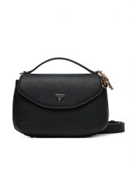 Guess Torebka Evie HWBG96 64200 Czarny. Czarne torebki klasyczne Guess, z aplikacjami, ze skóry, bez dodatków. Za 639.99 zł.