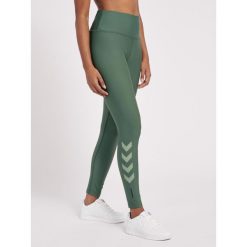Damskie wysokie legginsy Hummel TE Tola. Szare legginsy Hummel, xl, bez wzorów. Za 161.50 zł.