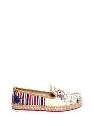 Goby Espadryle w kolorze beżowym ze wzorem rozmiar: 38. Brązowe espadryle Goby, bez wzorów, bez obcasa, bez zapięcia. Za 189.29 zł.