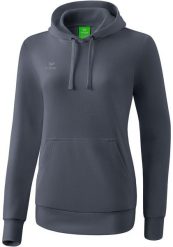 Damska bluza z kapturem Erima Basic. Szare bluzy Erima, bez wzorów, z bawełny, z kapturem. Za 181.55 zł.