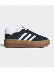 Adidas Skórzane sneakersy "Gazelle" w kolorze czarnym rozmiar: 36 2/3. Czarne trampki Adidas, bez wzorów, bez zapięcia. Za 448.99 zł.