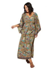 Ipanima Sukienka w kolorze khaki ze wzorem rozmiar: 34-40. Brązowe sukienki Ipanima, bez wzorów, bez kołnierzyka, bez ramiączek, maxi. Za 86.99 zł.