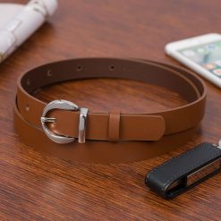 Pasek skórzany BELTIMORE r.95-110 cm O21 brązowy. Brązowe paski bez wzorów. Za 45.00 zł.