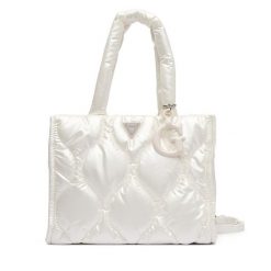Torebka Guess. Białe torebki klasyczne Guess, z aplikacjami, bez dodatków. Za 264.99 zł.