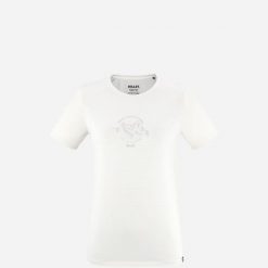 Koszulka damska z krótkim rękawem Millet Ubic Light Ts Ss W active Fit. Białe bluzki Millet, xs, bez wzorów, z meshu, sportowe, bez kołnierzyka, bez ramiączek. W wyprzedaży za 109.00 zł.