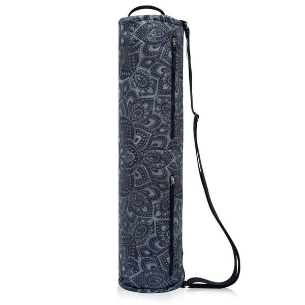 Torba na matę do jogi Yoga Design Lab - Mandala Charcoal. Niebieskie torby na ramię YOGA DESIGN LAB, bez wzorów, z materiału, eleganckie, na ramię, bez dodatków. Za 285.99 zł.