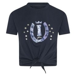 Koszulka damska Imperial Riding Star. Niebieskie koszulki sportowe IMPERIAL RIDING, bez wzorów, bez ramiączek. Za 140.50 zł.