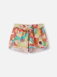 Reima Szorty kąpielowe "Nauru" ze wzorem rozmiar: 140. Brązowe szorty Reima, bez wzorów, z materiału. Za 84.21 zł.