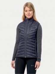 Jack Wolfskin Bezrękawnik Routeburn Pro Ins Vest 1207202 Szary Slim Fit. Szare kamizelki Jack Wolfskin, s, bez wzorów, z syntetyku, bez kaptura, outdoorowe. Za 559.99 zł.