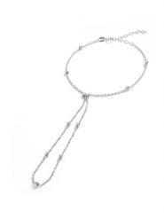 Miu Silver Srebrna bransoletka rozmiar: onesize. Szare bransoletki Miu Silver, srebrne. Za 82.99 zł.