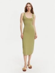 Billabong Sukienka dzianinowa EBJKD00114 Zielony Regular Fit. Zielone sukienki Billabong, l, bez wzorów, z dzianiny, bez kołnierzyka, bez ramiączek. Za 179.99 zł.