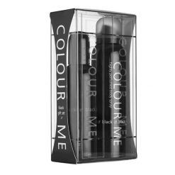 COLOUR ME 100ml EDP woda perfumowana męska /150ml Body Spray Gift Set HOMME BLACK. Perfumy męskie Colour Me. Za 106.61 zł.