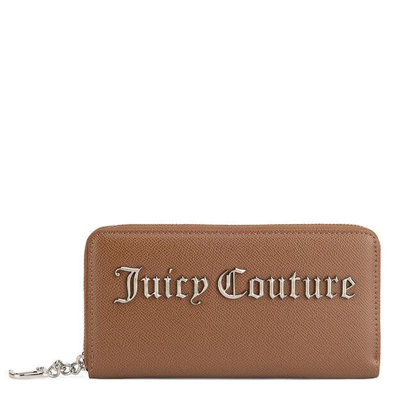Portfel Juicy Couture. Brązowe portfele Juicy Couture, bez wzorów. Za 149.99 zł.