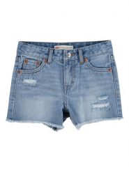 Levi's Kids Szorty dżinsowe w kolorze błękitnym rozmiar: 158. Niebieskie szorty Levi's Kids, z aplikacjami, z bawełny, klasyczne. Za 101.70 zł.